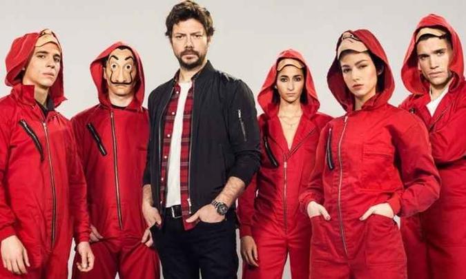 Série 'La casa de papel' vai virar livro (foto: Netflix/Divulgação ) Série 'La casa de papel' vai virar livro (foto: Netflix/Divulgação )