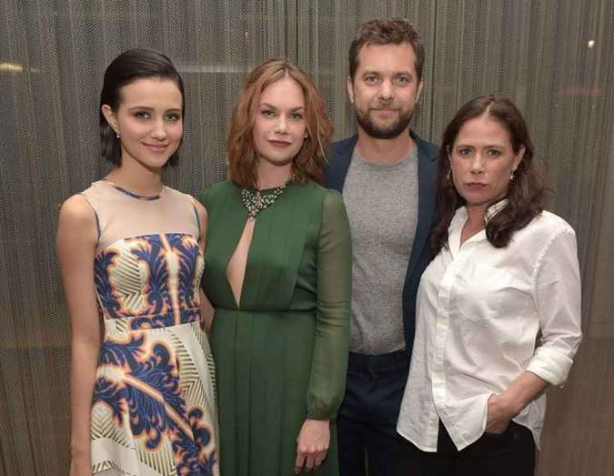 Elenco da série: Julia Goldani Telles, Ruth Wilson, Joshua Jackson e Maura Tierney(foto: Jason Kempin/AFP) Elenco da série: Julia Goldani Telles, Ruth Wilson, Joshua Jackson e Maura Tierney(foto: Jason Kempin/AFP)