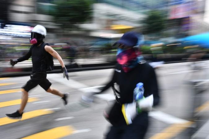 Hong Kong vive a sua maior crise política desde que o Reino Unido devolveu o território à China(foto: Anthony WALLACE/AFP) Hong Kong vive a sua maior crise política desde que o Reino Unido devolveu o território à China(foto: Anthony WALLACE/AFP)
