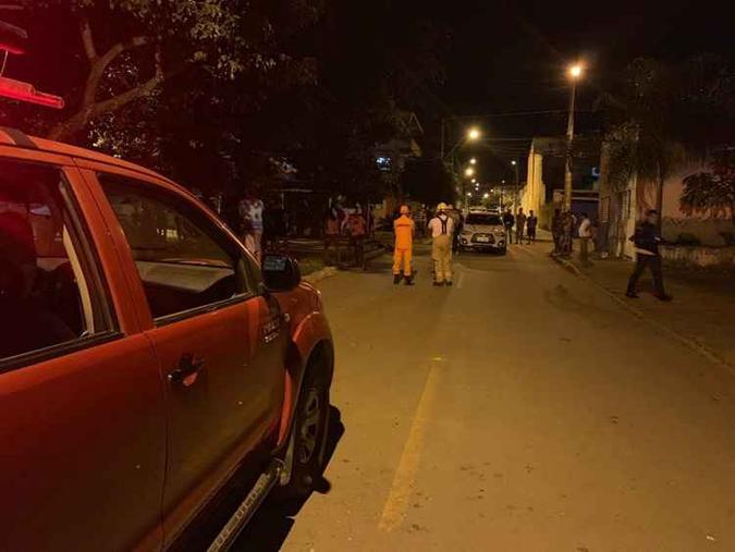 Quando o Corpo de Bombeiros chegou ao local, o homem já estava sem vida(foto: Reprodução/CBMDF) Quando o Corpo de Bombeiros chegou ao local, o homem já estava sem vida(foto: Reprodução/CBMDF)