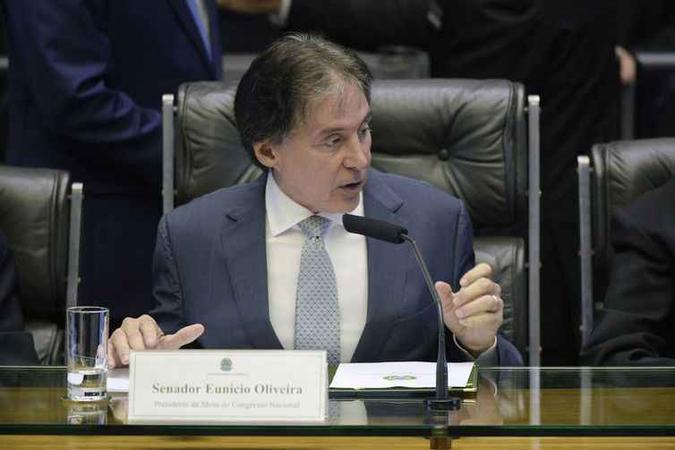 O presidente do Senado, Eunício Oliveira(foto: Pedro França/Agência Senado ) O presidente do Senado, Eunício Oliveira(foto: Pedro França/Agência Senado )