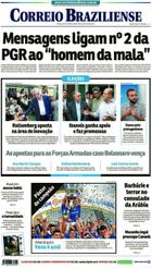 Confira a Capa do Jornal Correio Braziliense do dia 18/10/2018