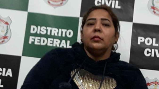 Ana Régia Monteiro de Souza escolhia as vítimas em anúncios veiculados em jornais de grande circulação e ofereceria serviços de cuidadora de idosos(foto: PMDF/Divulgação) Ana Régia Monteiro de Souza escolhia as vítimas em anúncios veiculados em jornais de grande circulação e ofereceria serviços de cuidadora de idosos(foto: PMDF/Divulgação)