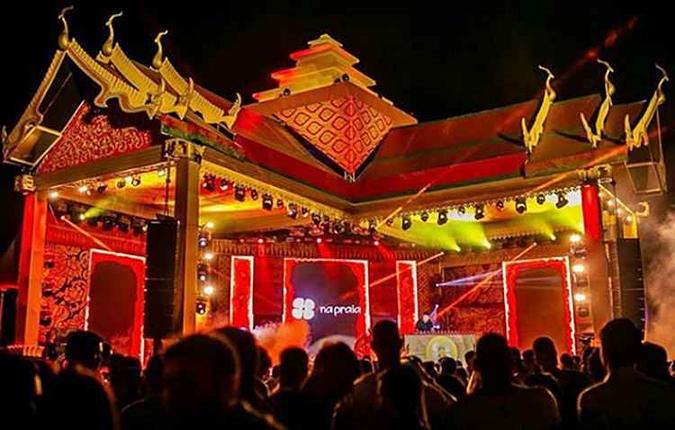 Pelo palco do Na Praia já passaram os nomes de maior sucesso na atualidade da música brasileira (foto: Instagram/Reprodução ) Pelo palco do Na Praia já passaram os nomes de maior sucesso na atualidade da música brasileira (foto: Instagram/Reprodução )