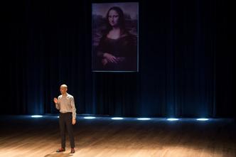 Domínio público propõe diferentes visões sobre a Mona Lisa, de Leonardo Da Vinci(foto: Humberto Araújo/Divulgação) Domínio público propõe diferentes visões sobre a Mona Lisa, de Leonardo Da Vinci(foto: Humberto Araújo/Divulgação)