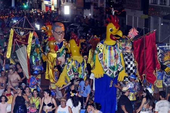 Durante o carnaval o Galinho de Brasília vai desfilar no dias 10 e 12 de fevereiro(foto: Minervino Junior/CB/D.A Press) Durante o carnaval o Galinho de Brasília vai desfilar no dias 10 e 12 de fevereiro(foto: Minervino Junior/CB/D.A Press)