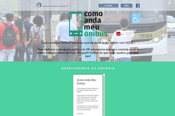 Lançamento oficial de site para preenchimento de questionário ocorre nesta quarta-feira (21/8)(foto: Reprodução) Lançamento oficial de site para preenchimento de questionário ocorre nesta quarta-feira (21/8)(foto: Reprodução)