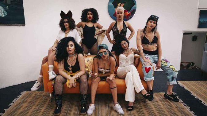 Poetisas no Topo reúne nomes talentosos da cena do rap atual(foto: Pineapple/Divulgação) Poetisas no Topo reúne nomes talentosos da cena do rap atual(foto: Pineapple/Divulgação)