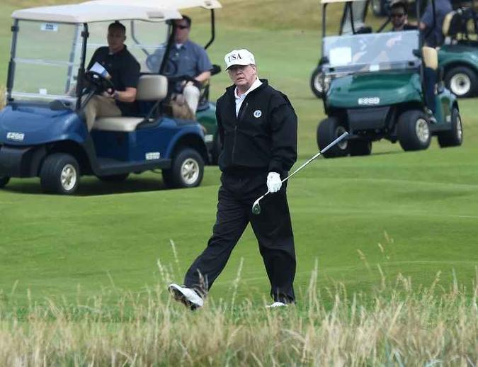 Trump já articula tentativa de reeleição em 2020(foto: ANDY BUCHANAN/AFP) Trump já articula tentativa de reeleição em 2020(foto: ANDY BUCHANAN/AFP)