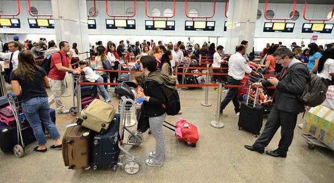 As reclamações contra as companhias no segundo semestre de 2017 foram maiores do que todo o ano de 2016(foto: Ed Alves/CB/D.A Press) As reclamações contra as companhias no segundo semestre de 2017 foram maiores do que todo o ano de 2016(foto: Ed Alves/CB/D.A Press)