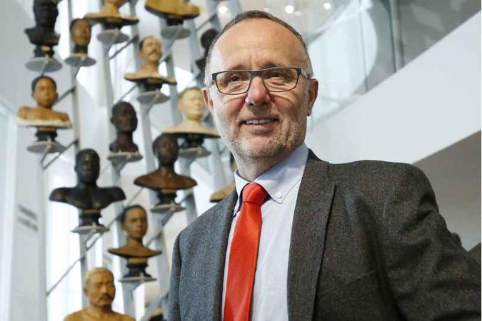 Bruno David, presidente do Museu Nacional de História Natural de Paris(foto: AFP / PATRICK KOVARIK) Bruno David, presidente do Museu Nacional de História Natural de Paris(foto: AFP / PATRICK KOVARIK)