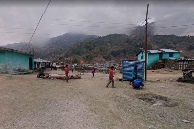 Jovem morreu no distrito de Dailekh, no Centro-Oeste do Nepal(foto: Reprodução/Google Maps) Jovem morreu no distrito de Dailekh, no Centro-Oeste do Nepal(foto: Reprodução/Google Maps)