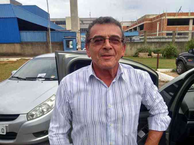 Motorista de aplicativo, Ianis pretende votar cedo, no Paranoá(foto: Cezar Feitoza/Esp. CB/D.A Press)