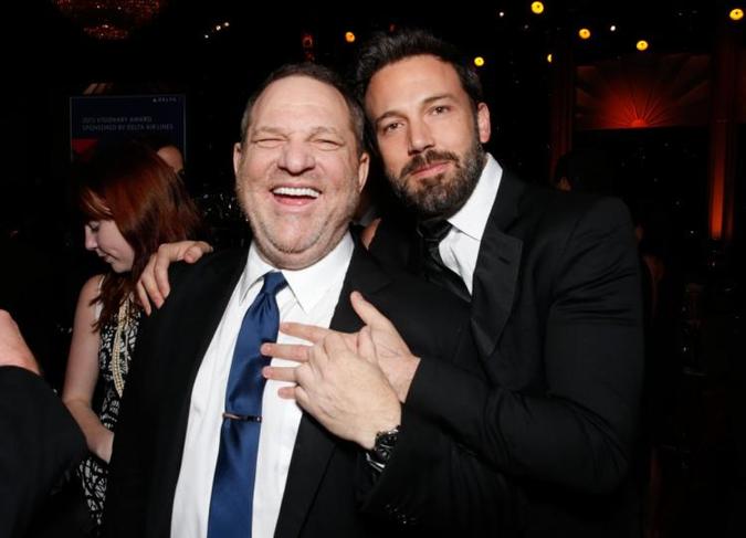 Ben Affleck afirma que doará os lucros de filmes produzidos por empresas de Harvey Weinstein aos projetos Film Independent ou RAINN(foto: Todd Williamson/Invision/AP) Ben Affleck afirma que doará os lucros de filmes produzidos por empresas de Harvey Weinstein aos projetos Film Independent ou RAINN(foto: Todd Williamson/Invision/AP)
