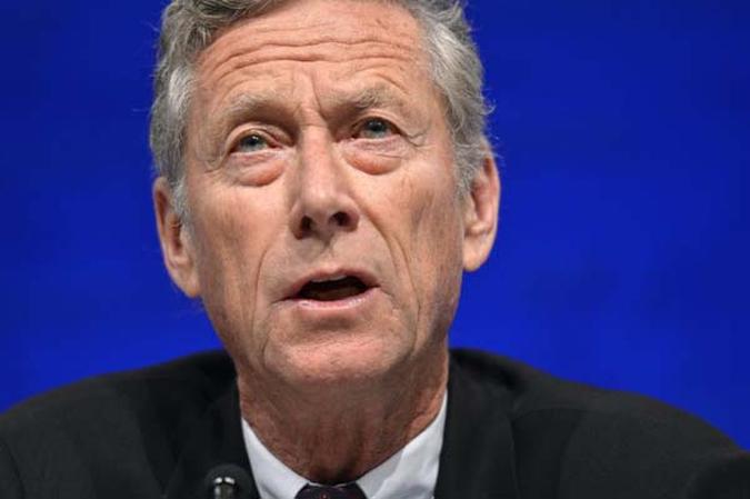 Olivier Blanchard, economista-chefe do FMI: perspectivas de risco permanecem na economia global(foto: Mike Theiler/Reuters ) Olivier Blanchard, economista-chefe do FMI: perspectivas de risco permanecem na economia global(foto: Mike Theiler/Reuters )