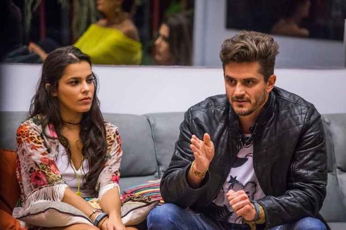 Marcos foi expulso do BBB após ser acusado de agredir fisicamente e abusar psicologicamente da participante Emily Araújo(foto: Paulo Belote/TV Globo) Marcos foi expulso do BBB após ser acusado de agredir fisicamente e abusar psicologicamente da participante Emily Araújo(foto: Paulo Belote/TV Globo)