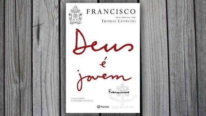 Capa do livro 'Deus é jovem', de Papa Francisco(foto: Editora Planeta/Divulgação ) Capa do livro 'Deus é jovem', de Papa Francisco(foto: Editora Planeta/Divulgação )