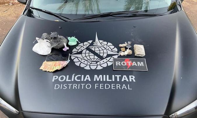 As operações ocorreram em Planaltina, Samambaia e Gama(foto: PMDF/Divulgação) As operações ocorreram em Planaltina, Samambaia e Gama(foto: PMDF/Divulgação)