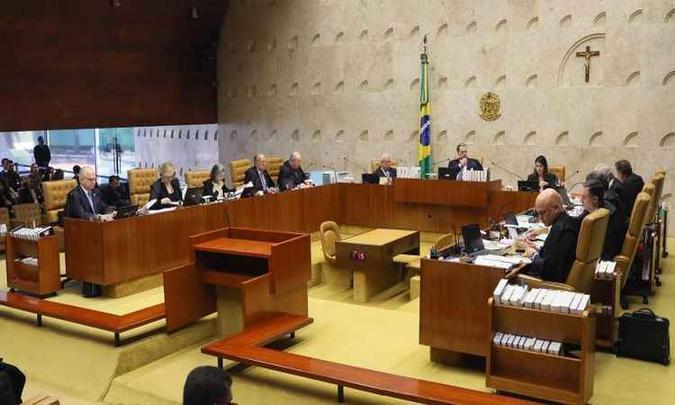 Especialistas acreditam que tribunal deve modificar posição que passou a adotar desde 2016, mas alcance do julgamento vai depender do teor da decisão que será tomada pelos 11 ministros(foto: Nelson Jr./CB/D.A Press) Especialistas acreditam que tribunal deve modificar posição que passou a adotar desde 2016, mas alcance do julgamento vai depender do teor da decisão que será tomada pelos 11 ministros(foto: Nelson Jr./CB/D.A Press)