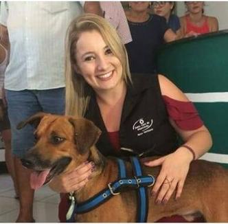 O animal foi levado a uma clínica veterinária, onde recebeu vacinas e passou por tratamento e higienização(foto: Reprodução/Facebook) O animal foi levado a uma clínica veterinária, onde recebeu vacinas e passou por tratamento e higienização(foto: Reprodução/Facebook)