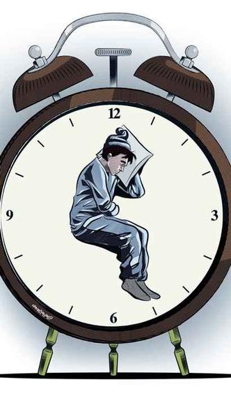 Despertar uma hora mais cedo pode trazer complicações médicas (foto: Cristiano/Editoria de Arte/C.B) Despertar uma hora mais cedo pode trazer complicações médicas (foto: Cristiano/Editoria de Arte/C.B)