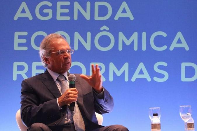 O ministro da Economia disse que texto seguirá para o Congresso em até duas semanas(foto: Rovena Rosa/Agência Brasil) O ministro da Economia disse que texto seguirá para o Congresso em até duas semanas(foto: Rovena Rosa/Agência Brasil)