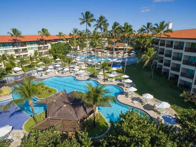 As reservas falsas eram feitas para o Marulhos Suites Resort(foto: Booking/Reprodução) As reservas falsas eram feitas para o Marulhos Suites Resort(foto: Booking/Reprodução)