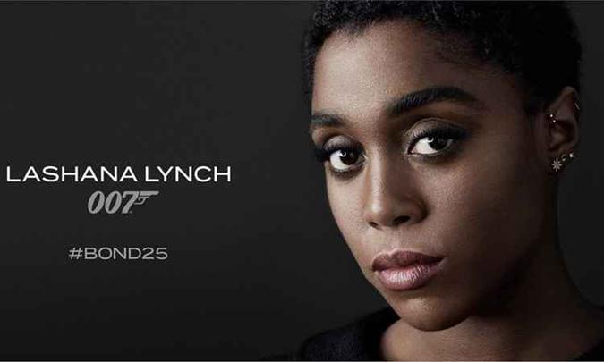 Tabloide britânico diz que Lashana Lynch será 007 em 'Bond 25'(foto: Instagram/Reprodução) Tabloide britânico diz que Lashana Lynch será 007 em 'Bond 25'(foto: Instagram/Reprodução)