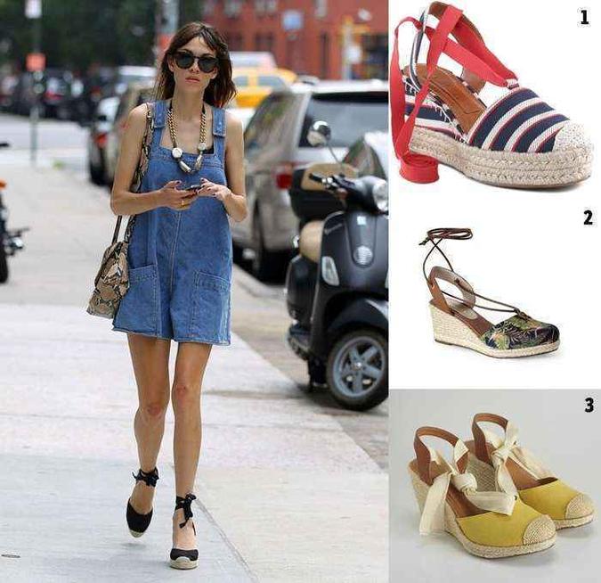 1 - Listrada Arezzo (R$ 249,90); 2 - Tropical Cavaleira (R$ 229); 3 - Amarela Via Mia (R$ 169) 1 - Listrada Arezzo (R$ 249,90); 2 - Tropical Cavaleira (R$ 229); 3 - Amarela Via Mia (R$ 169)