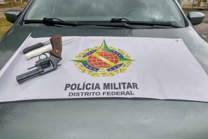 Beneficiado do saidão que não voltou para o Centro de Progressão Penitenciária matou um homem e feriu uma mulher grávida(foto: PMDF/Divulgação) Beneficiado do saidão que não voltou para o Centro de Progressão Penitenciária matou um homem e feriu uma mulher grávida(foto: PMDF/Divulgação)