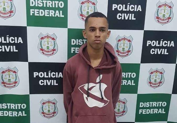 Quem souber do paradeiro de Diego Dias de Carvalho, o Papa-Léguas, pode fazer uma denúncia anônima pelo telefone 197(foto: Divulgação/PCDF) Quem souber do paradeiro de Diego Dias de Carvalho, o Papa-Léguas, pode fazer uma denúncia anônima pelo telefone 197(foto: Divulgação/PCDF)
