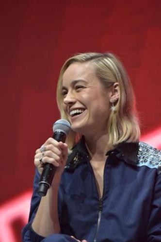 Brie Larson: do drama com Oscar ao papel de Capitã Marvel(foto: CCXP/ Divulgação) Brie Larson: do drama com Oscar ao papel de Capitã Marvel(foto: CCXP/ Divulgação)