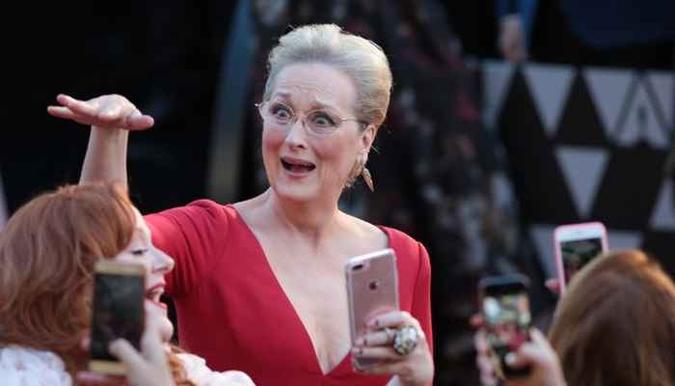 Na cerimônia do Oscar, Meryl Streep, 21 vezes candidata, paira praticamente como instituição de excelência(foto: KYLE GRILLOT) Na cerimônia do Oscar, Meryl Streep, 21 vezes candidata, paira praticamente como instituição de excelência(foto: KYLE GRILLOT)