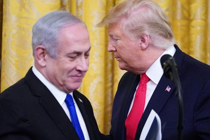 Casa Branca informou que o plano propõe um Estado palestino Casa Branca informou que o plano propõe um Estado palestino