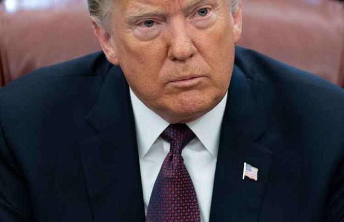 Em julho do mesmo ano, Trump anunciou que tinha a intenção de proibir que todas as pessoas transgênero trabalhassem nas Forças Armadas(foto: Arquivos / AFP) Em julho do mesmo ano, Trump anunciou que tinha a intenção de proibir que todas as pessoas transgênero trabalhassem nas Forças Armadas(foto: Arquivos / AFP)