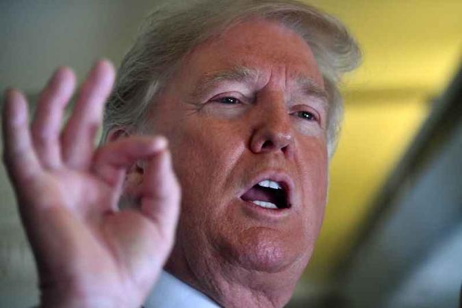 O presidente dos Estados Unidos, Donald Trump(foto: Nicholas Kamm / AFP ) O presidente dos Estados Unidos, Donald Trump(foto: Nicholas Kamm / AFP )