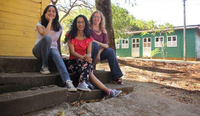 A cineasta Patrícia Dantas, a museóloga Jade Morais e Luciana Ricardo, responsável pelo setor de educação patrimonial do Mude, participarão da iniciativa(foto: Bárbara Cabral/ESp.CB/D.A Press ) A cineasta Patrícia Dantas, a museóloga Jade Morais e Luciana Ricardo, responsável pelo setor de educação patrimonial do Mude, participarão da iniciativa(foto: Bárbara Cabral/ESp.CB/D.A Press )