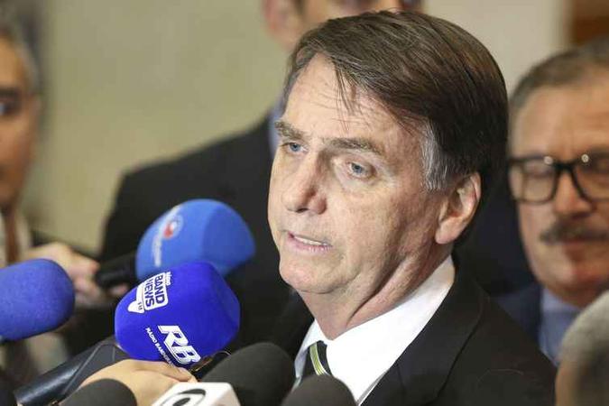 O presidente eleito Jair Bolsonaro(foto: Valter Campanato/Agência Brasil ) O presidente eleito Jair Bolsonaro(foto: Valter Campanato/Agência Brasil )