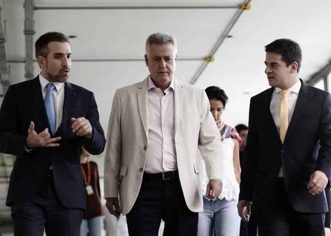 Rollemberg visitou a unidade ontem: modelo de gestão moderno (foto: Matheus Oliveira/Ascom Saude-DF ) Rollemberg visitou a unidade ontem: modelo de gestão moderno (foto: Matheus Oliveira/Ascom Saude-DF )