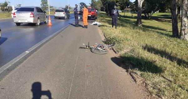 Ciclista morre atropelado na BR 020; Motorista fugiu sem prestar socorro