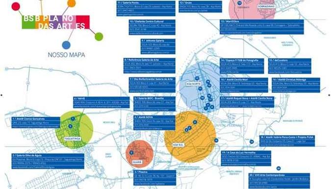Veja o mapa das visitas Veja o mapa das visitas