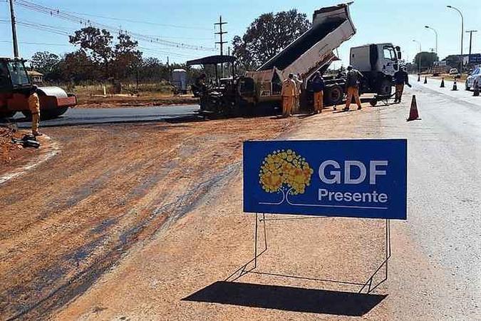 Terracap faz investimento de R$ 426,8 milhões em obras de infraestrutura em todo o Distrito Federal com a Secretaria de Estado de Obras e Infraestrutura do Distrito Federal (SODF) e com o BRB(foto: Terracap/Divulgação.)