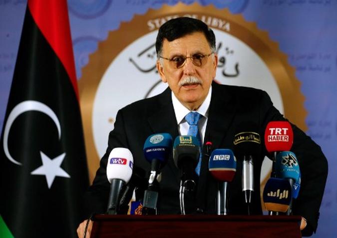 Chefe do GNA da Líbia, Fayez Al Sarraj.(foto: Mahmud Turkia/AFP) Chefe do GNA da Líbia, Fayez Al Sarraj.(foto: Mahmud Turkia/AFP)