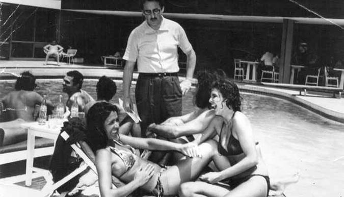 Ítala Nandi e Leila Diniz na piscina do Hotel Nacional, em 1966(foto: Arquivo/CB/D.A Press) Ítala Nandi e Leila Diniz na piscina do Hotel Nacional, em 1966(foto: Arquivo/CB/D.A Press)
