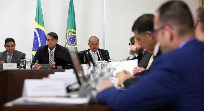 Presidente da República, Jair Bolsonaro, durante Reunião do Conselho de Governo (foto: Marcos Corrêa/PR) Presidente da República, Jair Bolsonaro, durante Reunião do Conselho de Governo (foto: Marcos Corrêa/PR)