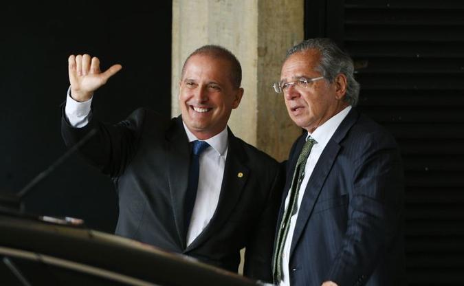 A estrutura encarregada de políticas ligadas ao emprego ficará no futuro ministério da Economia, do coordenador econômico do governo de transição, Paulo Guedes(foto: Ed Alves/CB/D.A Press) A estrutura encarregada de políticas ligadas ao emprego ficará no futuro ministério da Economia, do coordenador econômico do governo de transição, Paulo Guedes(foto: Ed Alves/CB/D.A Press)