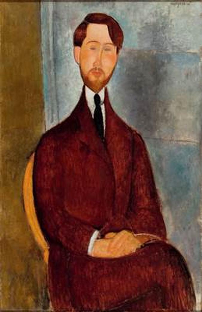 A pintura de Amadeo Modigliani também está na exposição(foto: Reprodução) A pintura de Amadeo Modigliani também está na exposição(foto: Reprodução)