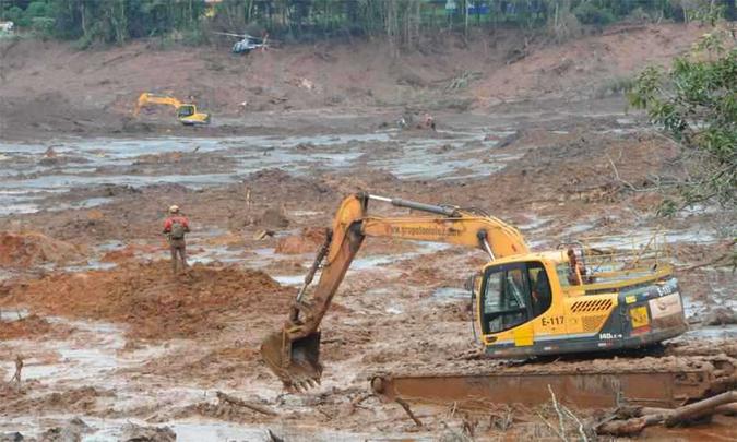Procurada, a Vale informou que não houve registro de aumento do nível de água na barragem(foto: Paulo Filgueiras/EM/D.A Press) Procurada, a Vale informou que não houve registro de aumento do nível de água na barragem(foto: Paulo Filgueiras/EM/D.A Press)