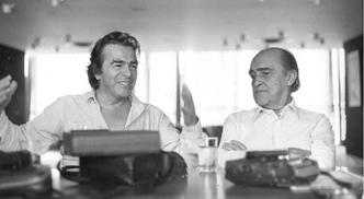 Darcy, ao lado de Oscar Niemeyer: Darcy, ao lado de Oscar Niemeyer: