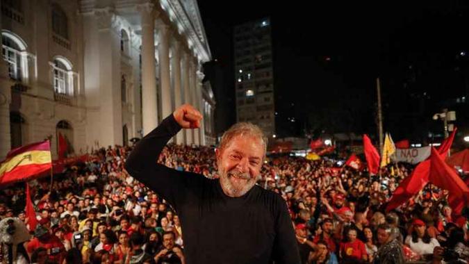 Lula em um de seus últimos atos públicos antes de ser preso(foto: Ricardo Stuckert/Instituto Lula) Lula em um de seus últimos atos públicos antes de ser preso(foto: Ricardo Stuckert/Instituto Lula)